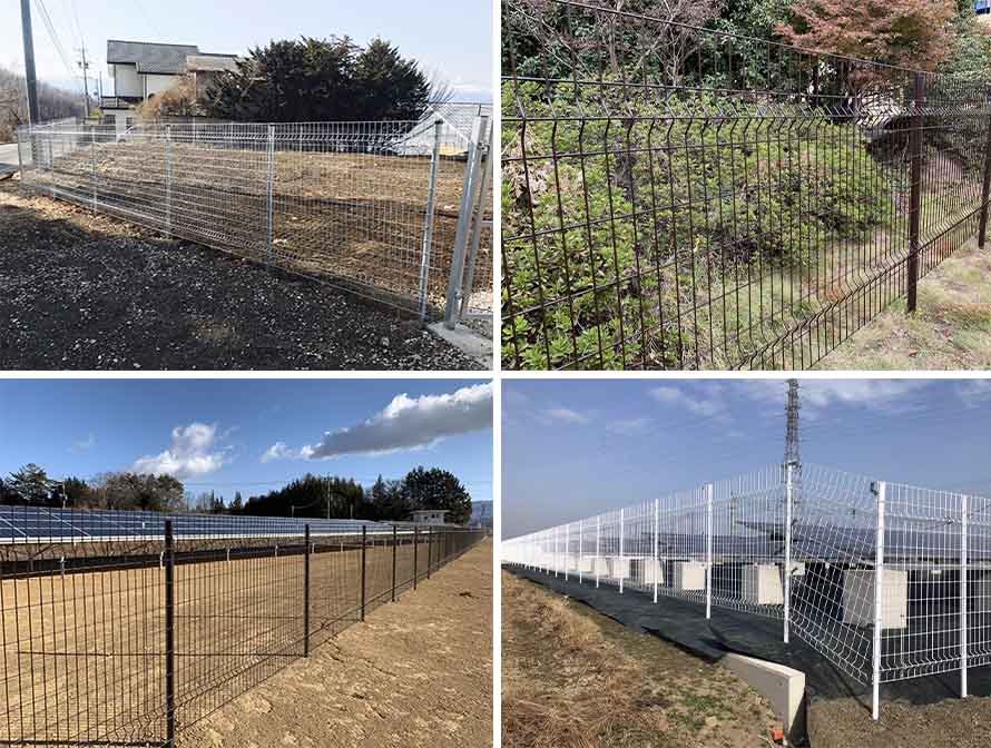Easily Assembled grid panel fence Easily Assembled grid panel fence