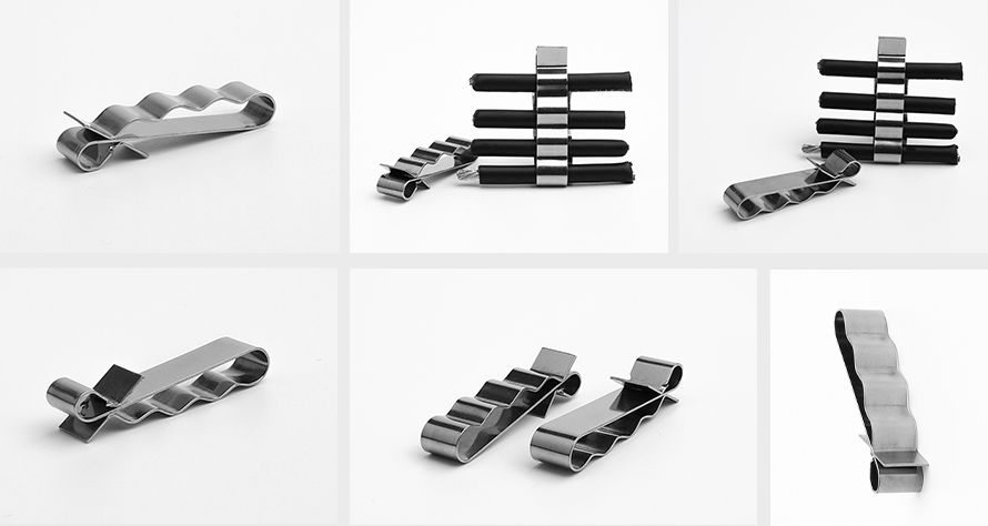 Cable clips for easy installation and removal