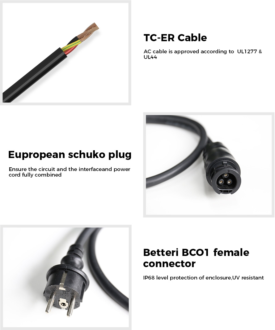 UL1277 TC-ER ACケーブルアセンブリ UL1277 TC-ER ACケーブルアセンブリ