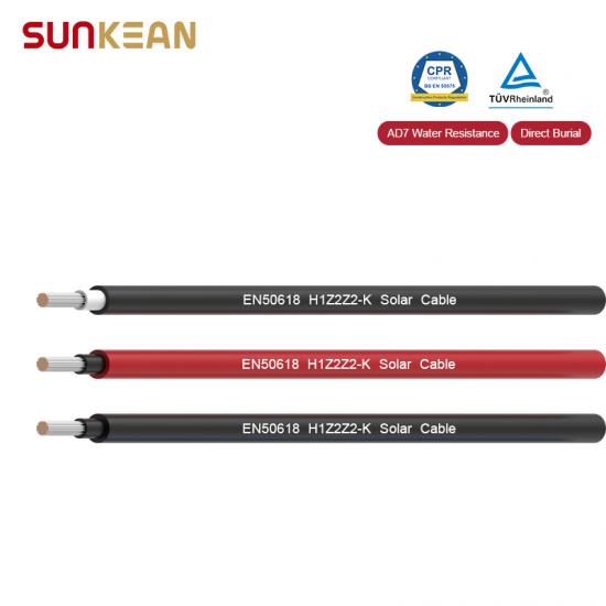 CPR Cca Direct Burial Wire 6mm² AD7 Water-resistant Solar Cable