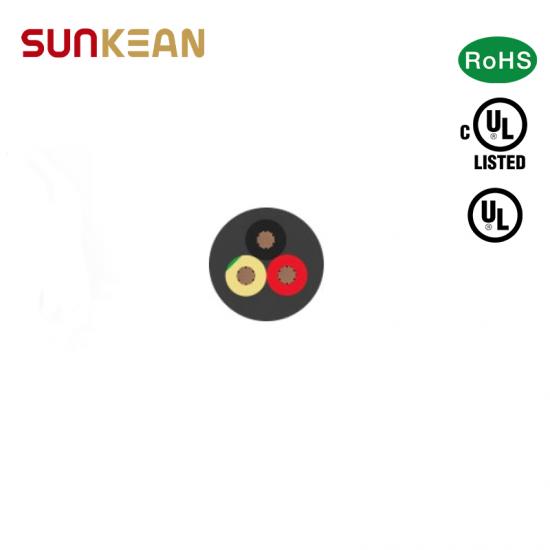 3 コア 10 AWG TC-ER AC ケーブル