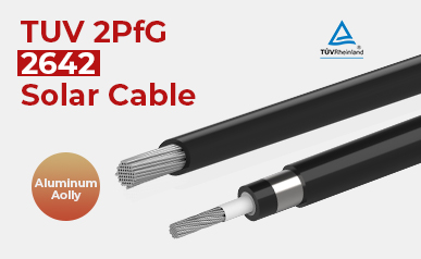 TÜV 2PfG/2642 アルミニウム ソーラー ケーブルで太陽エネルギー効率を最大化